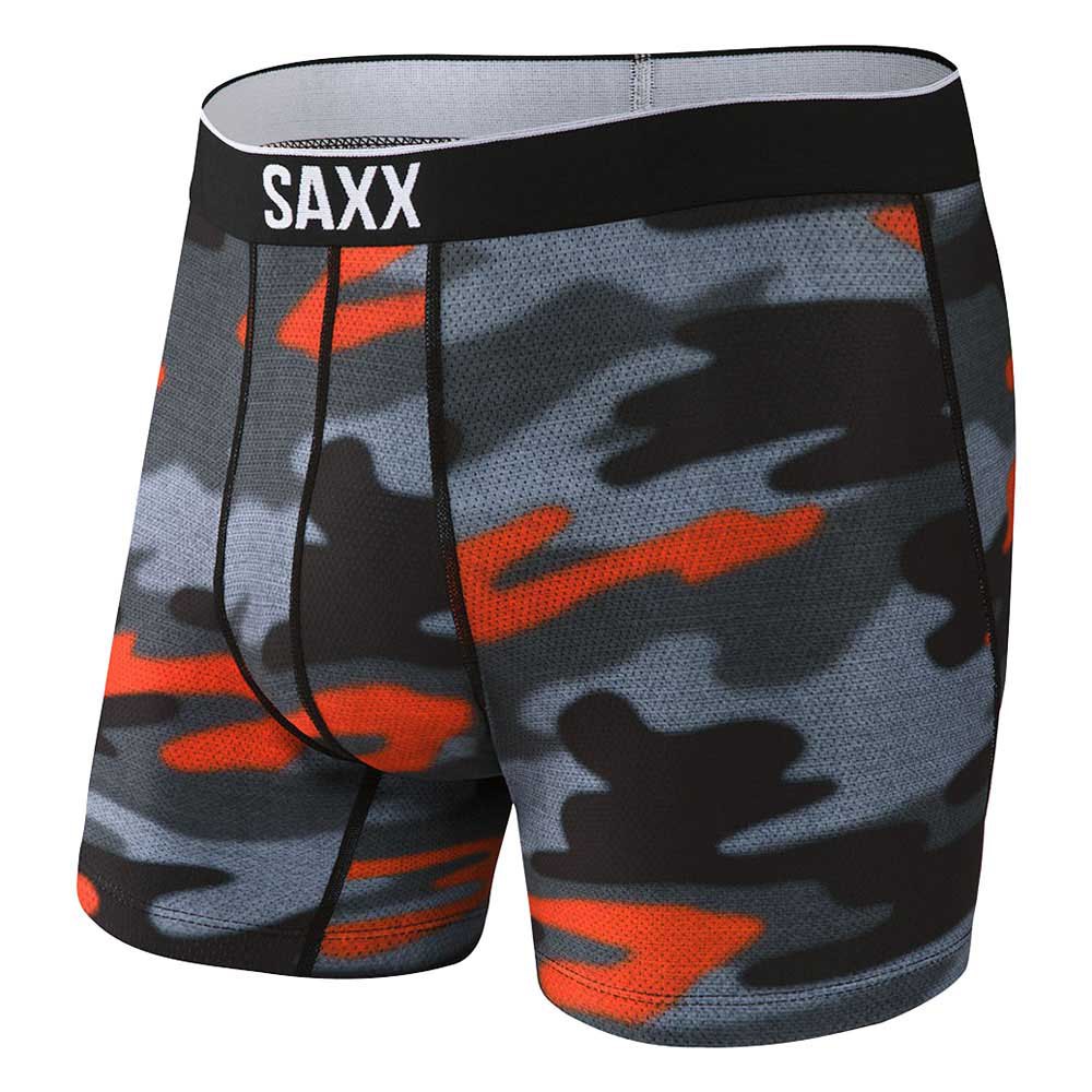 saxx underwear volt boxer gris s homme