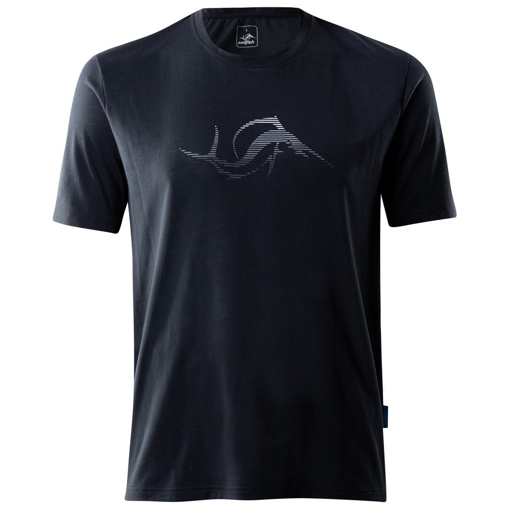 sailfish fish short sleeve t-shirt noir xs homme