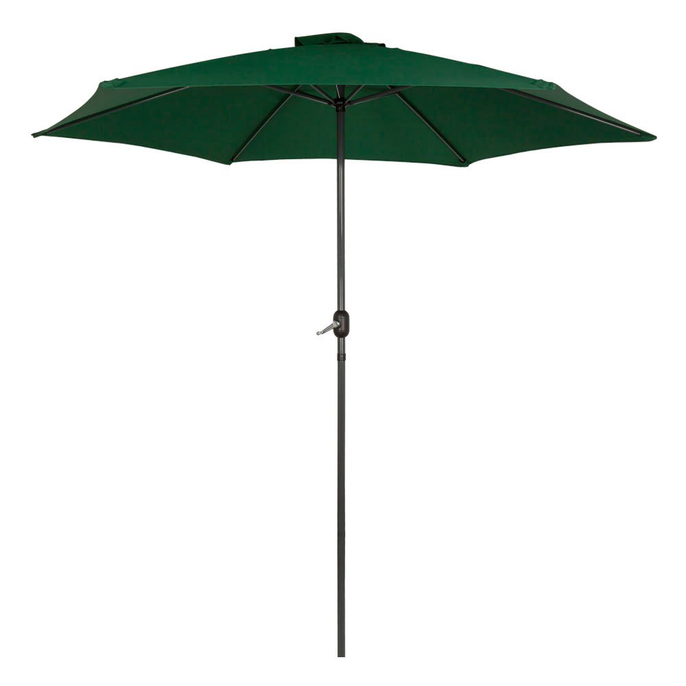 aktive hexagonal parasol 300 cm aluminium pole 48 mm heigth 245 cm vert
