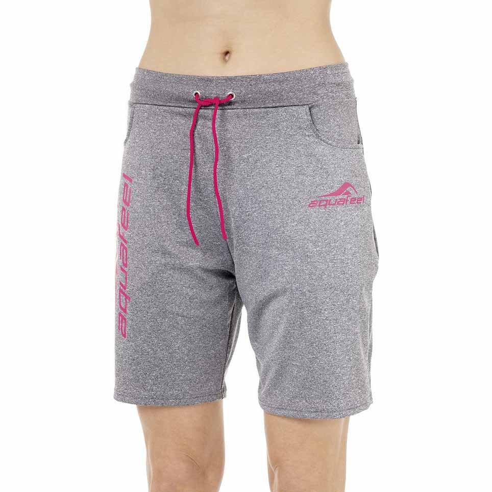 aquafeel shorts 2765001 gris m femme