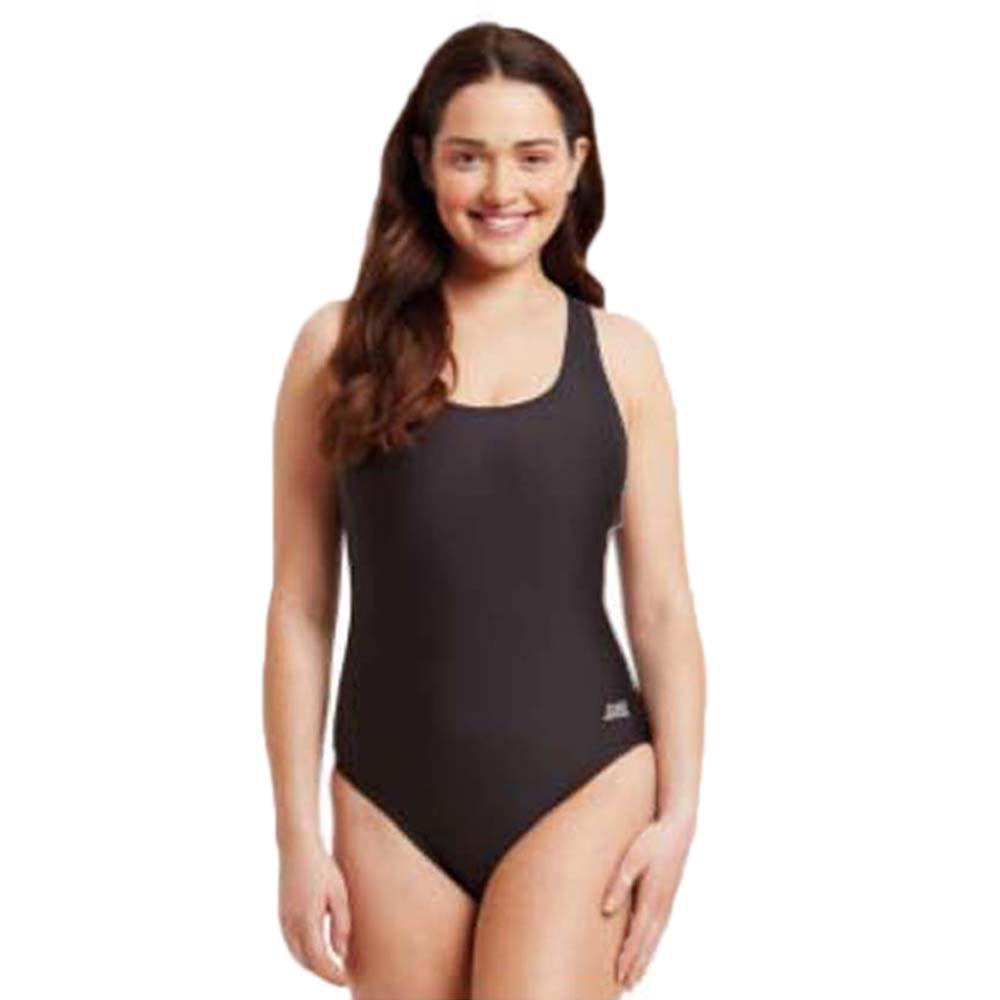 zoggs coogee sonicback ecolast swimsuit noir 40 femme
