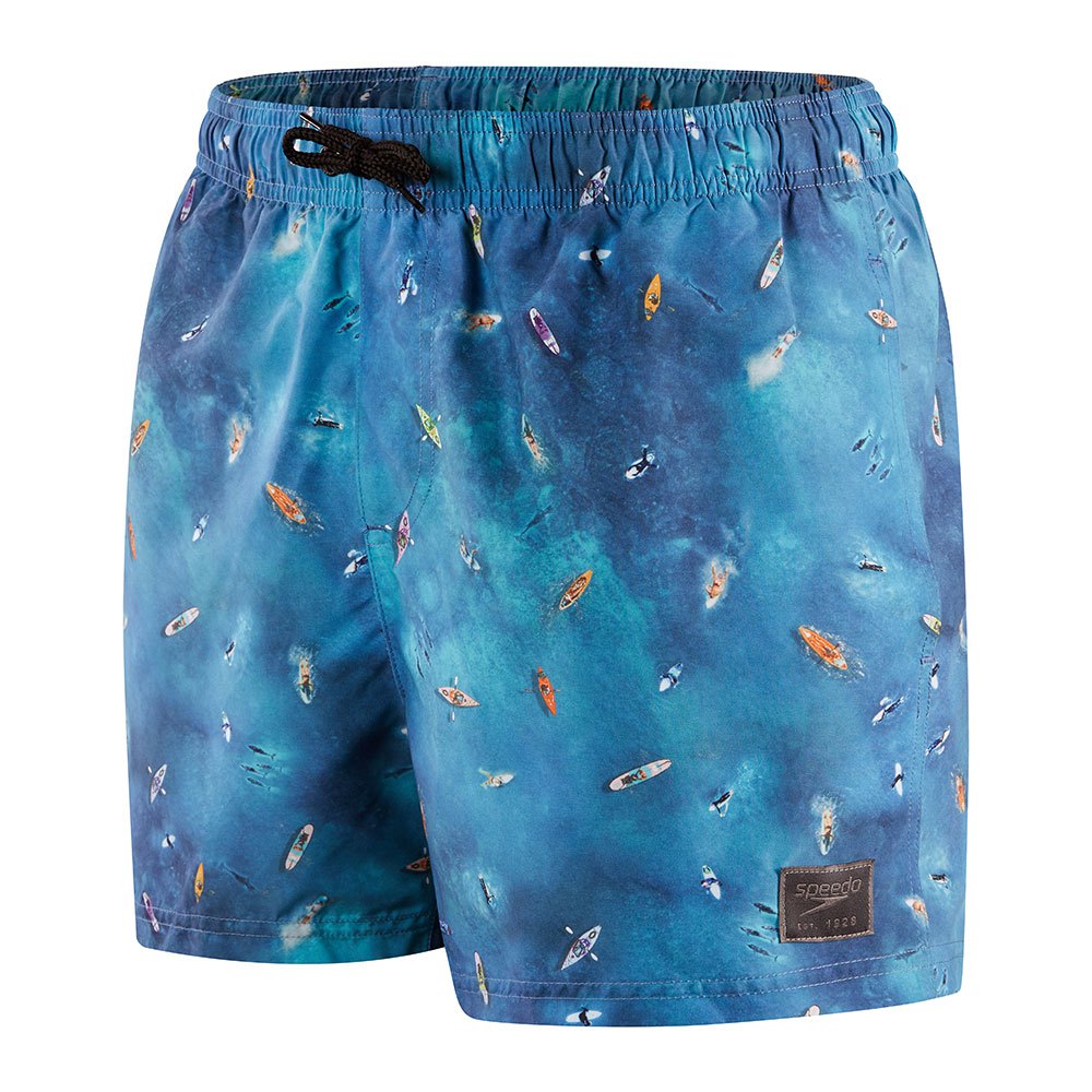 speedo digital printed leisure 14´´ swimming shorts bleu s homme