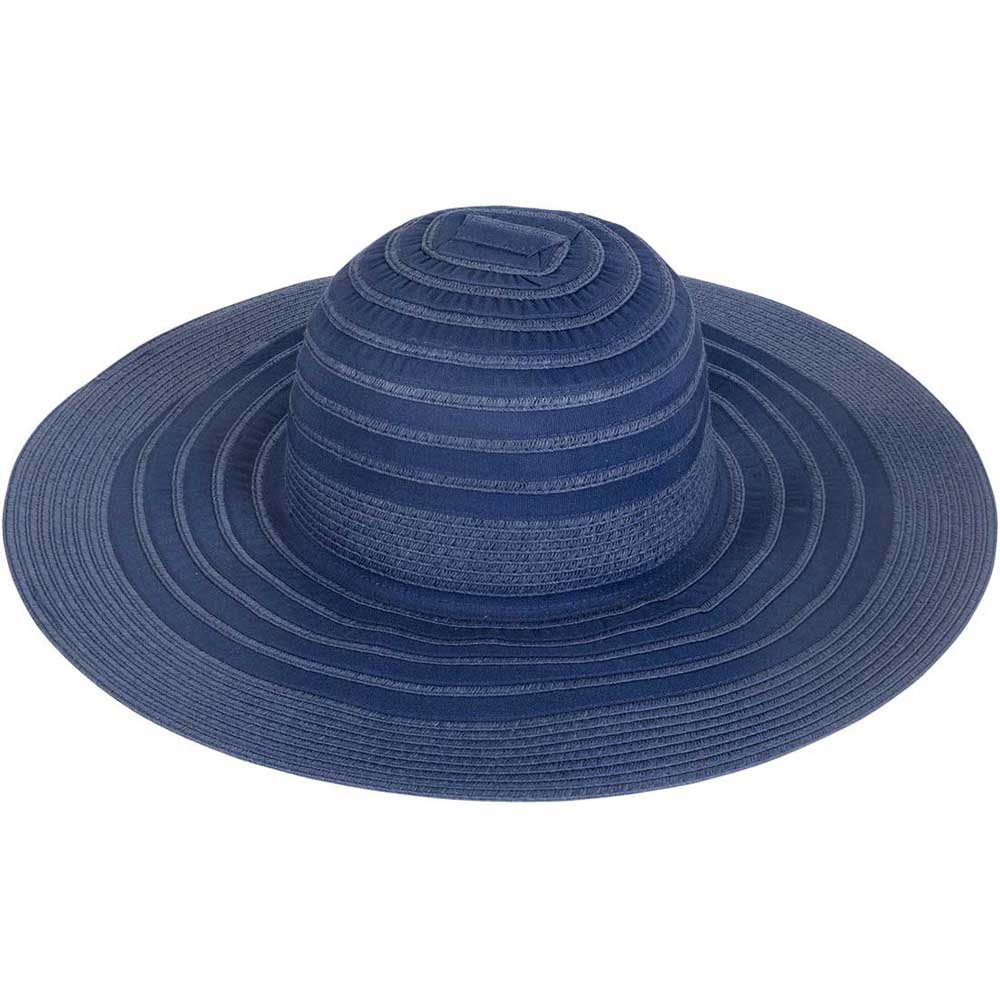 fashy 3928 straw hat bleu  femme