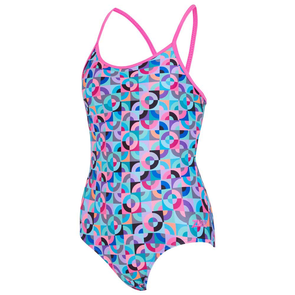 zoggs sprintback swimsuit multicolore 8 years fille