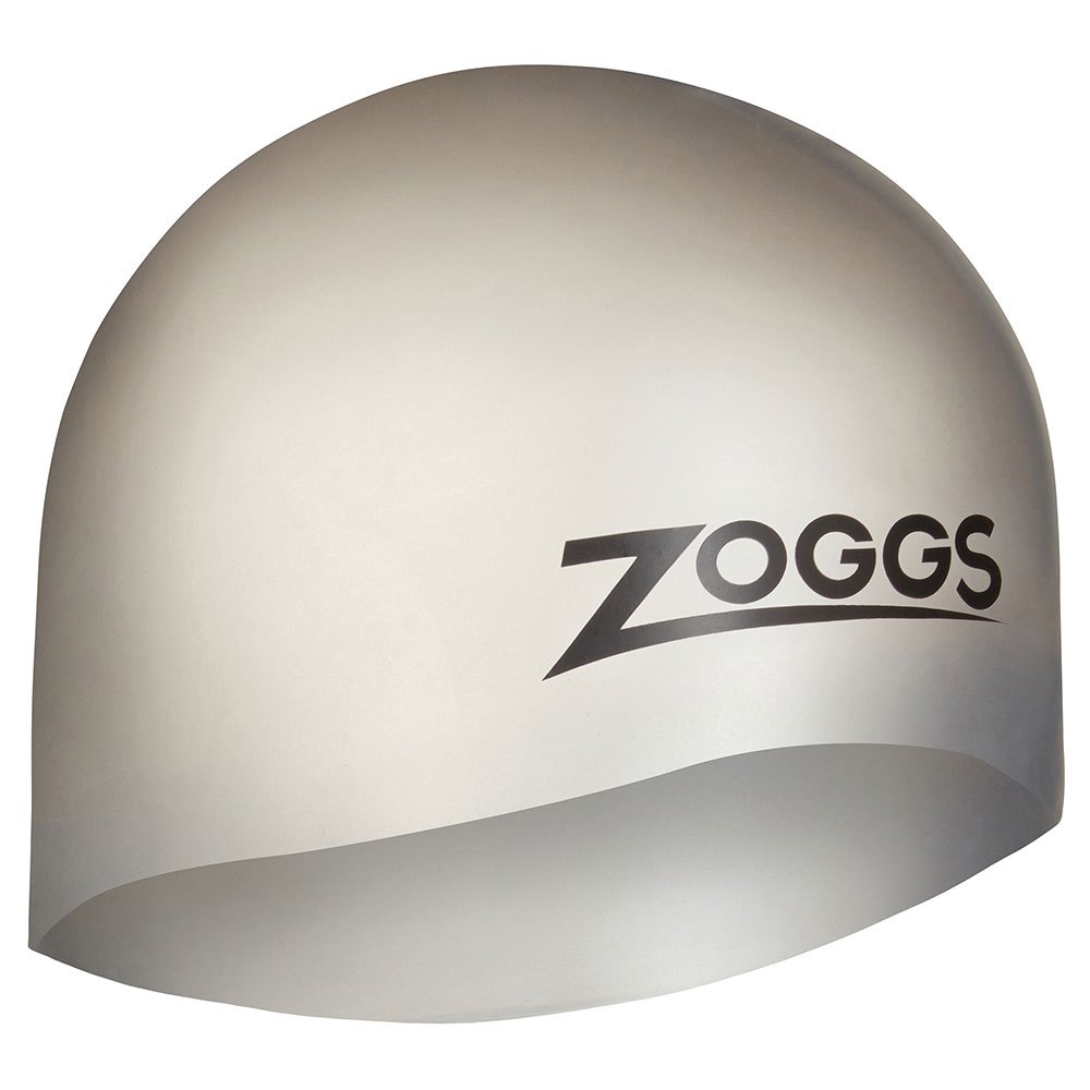zoggs easy-fit silicone cap argenté
