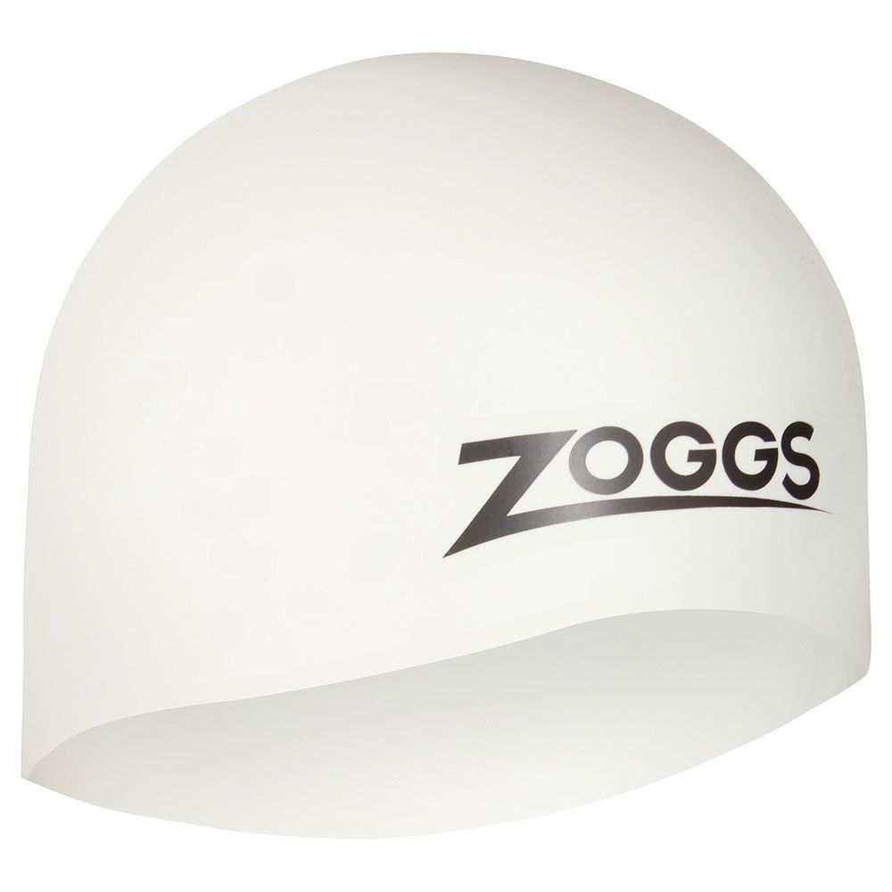 zoggs easy-fit silicone cap blanc