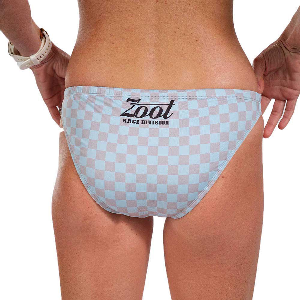 zoot race division bikini bottom gris s femme