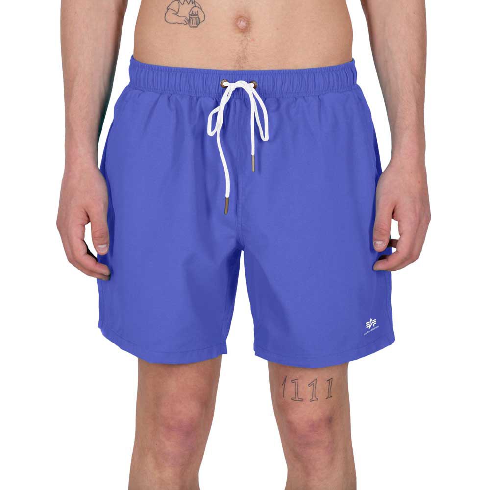alpha industries basic swimming shorts bleu xs homme