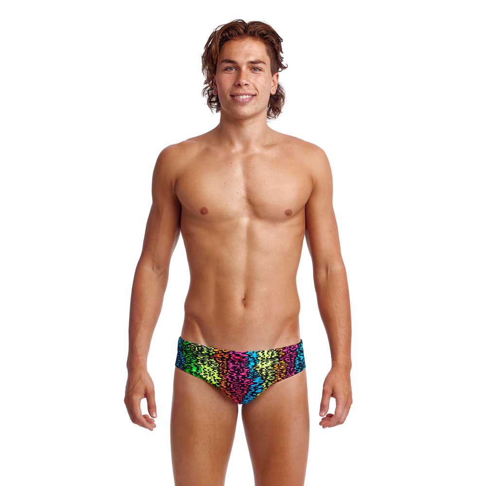 funky trunks classic sunset west swimming brief multicolore s homme