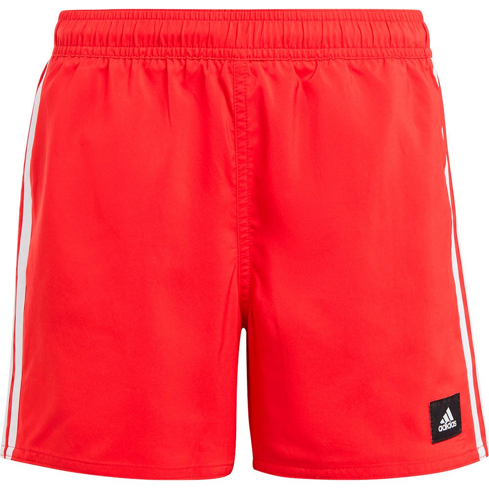 adidas 3s swimming shorts rouge 7-8 years garçon