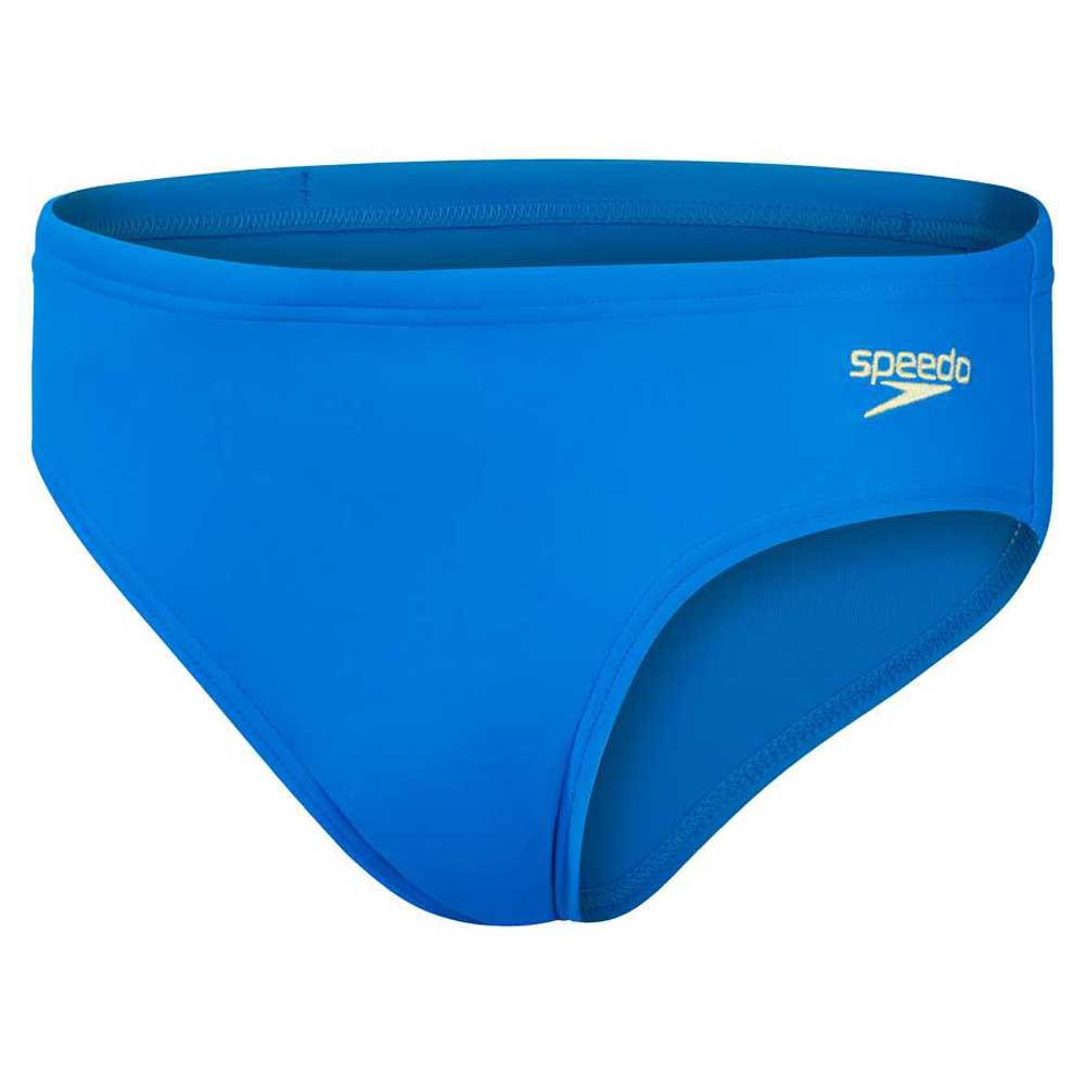 speedo logo 6.5 cm swimming brief bleu 13-14 years garçon