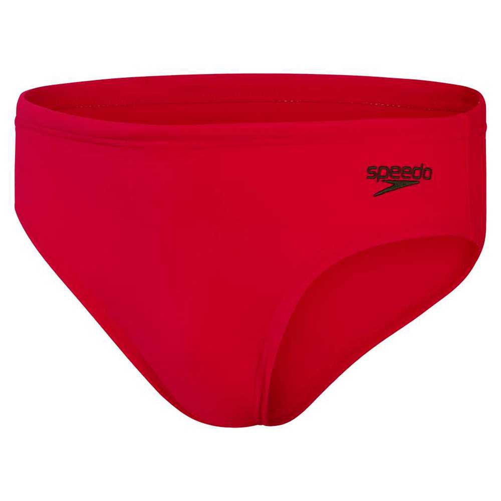 speedo logo 6.5 cm swimming brief rouge 5-6 years garçon