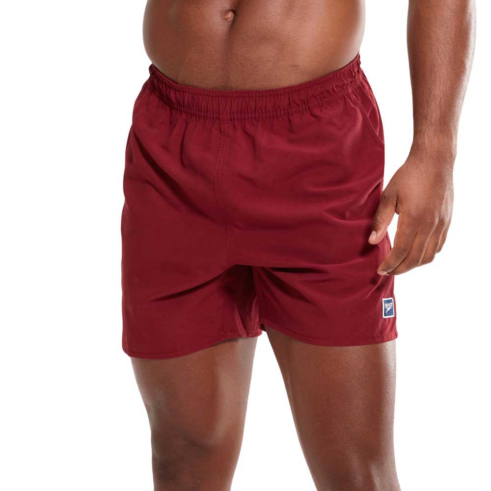 speedo prime leisure 16´´ swimming shorts rouge m homme