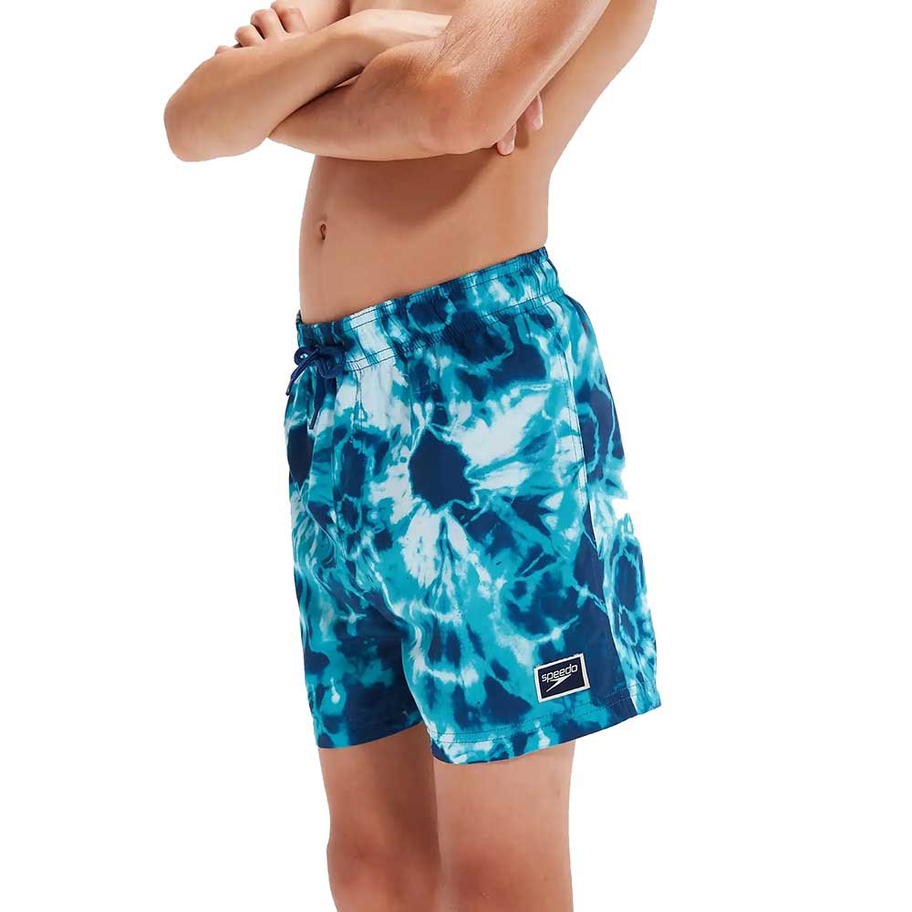 speedo printed 15´´ swimming shorts bleu xs garçon