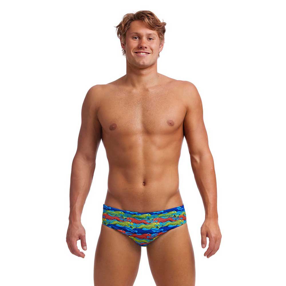 funky trunks classic swimming brief multicolore s homme