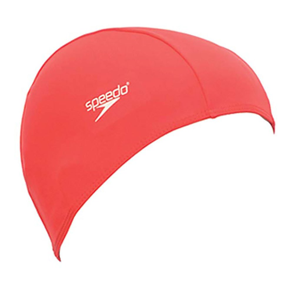 speedo polyester swimming cap rouge