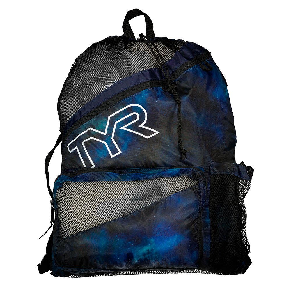tyr elite team mesh backpack 40l bleu
