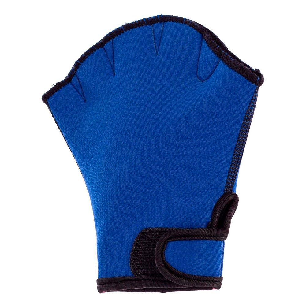 softee swimming gloves bleu