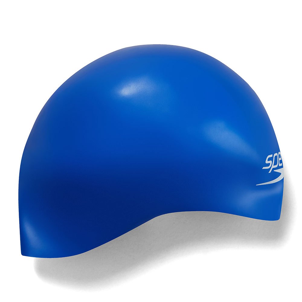 speedo aqua v racing swimming cap bleu