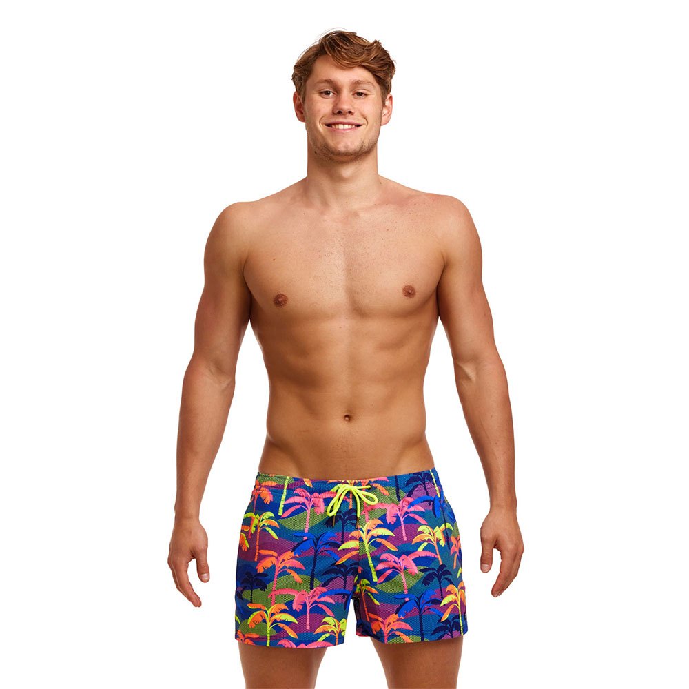 funky trunks shorty shorts palm a lot swimming shorts multicolore xl homme
