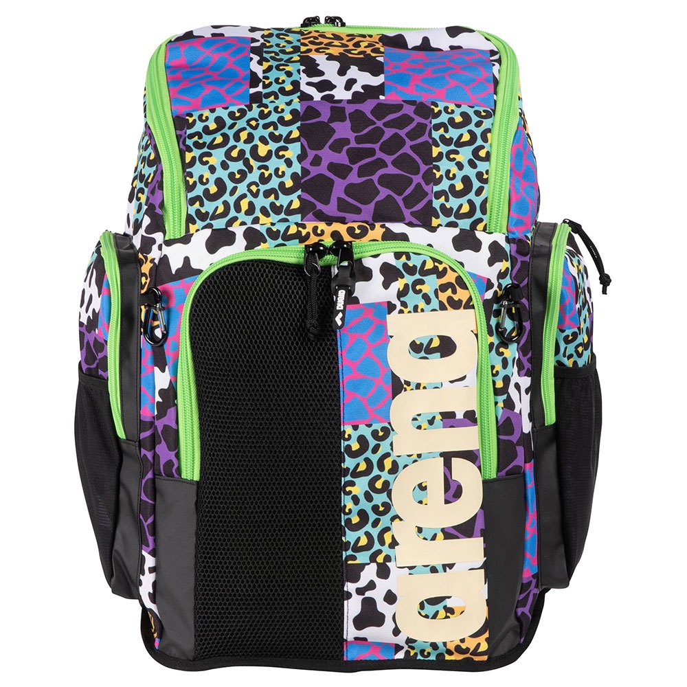 arena spiky iii allover 45l backpack multicolore