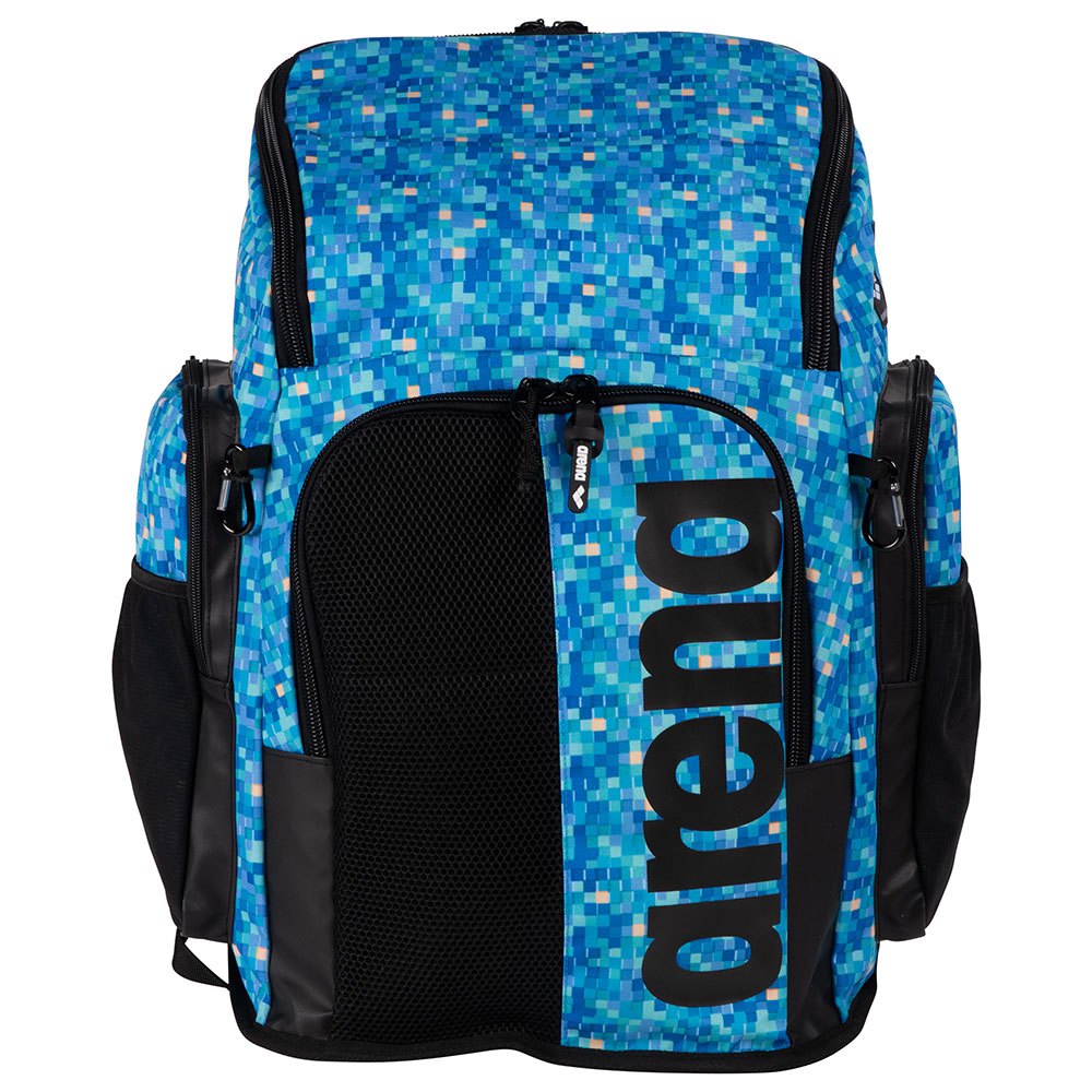 arena spiky iii allover 45l backpack bleu