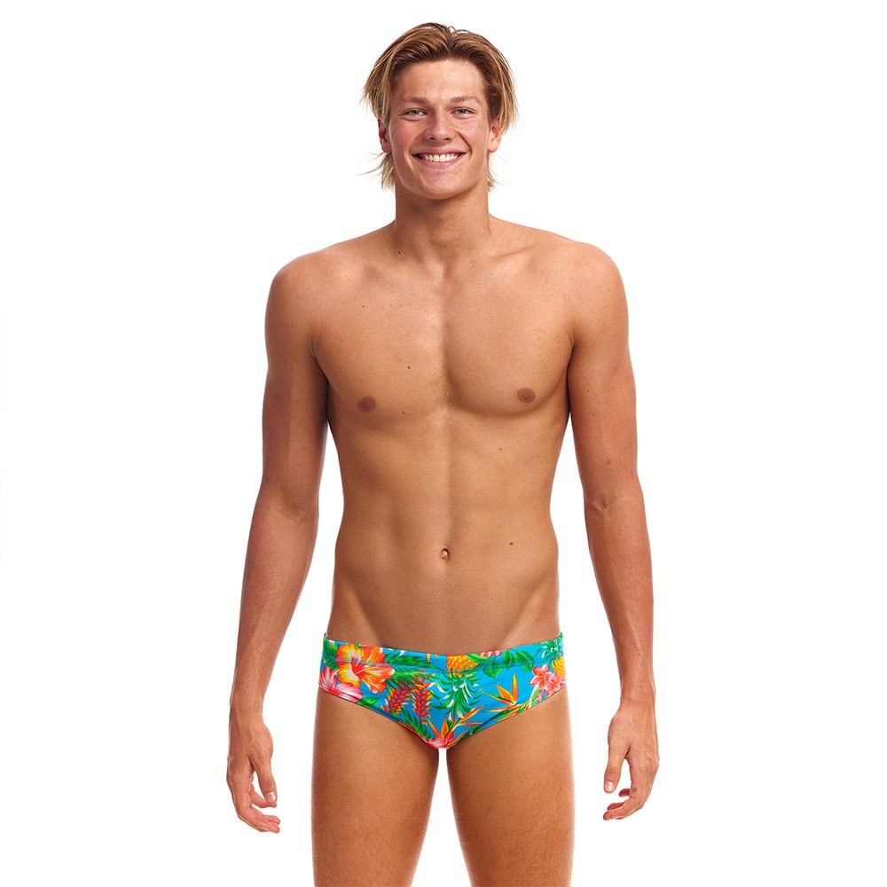 funky trunks classic swimming brief multicolore 36 homme