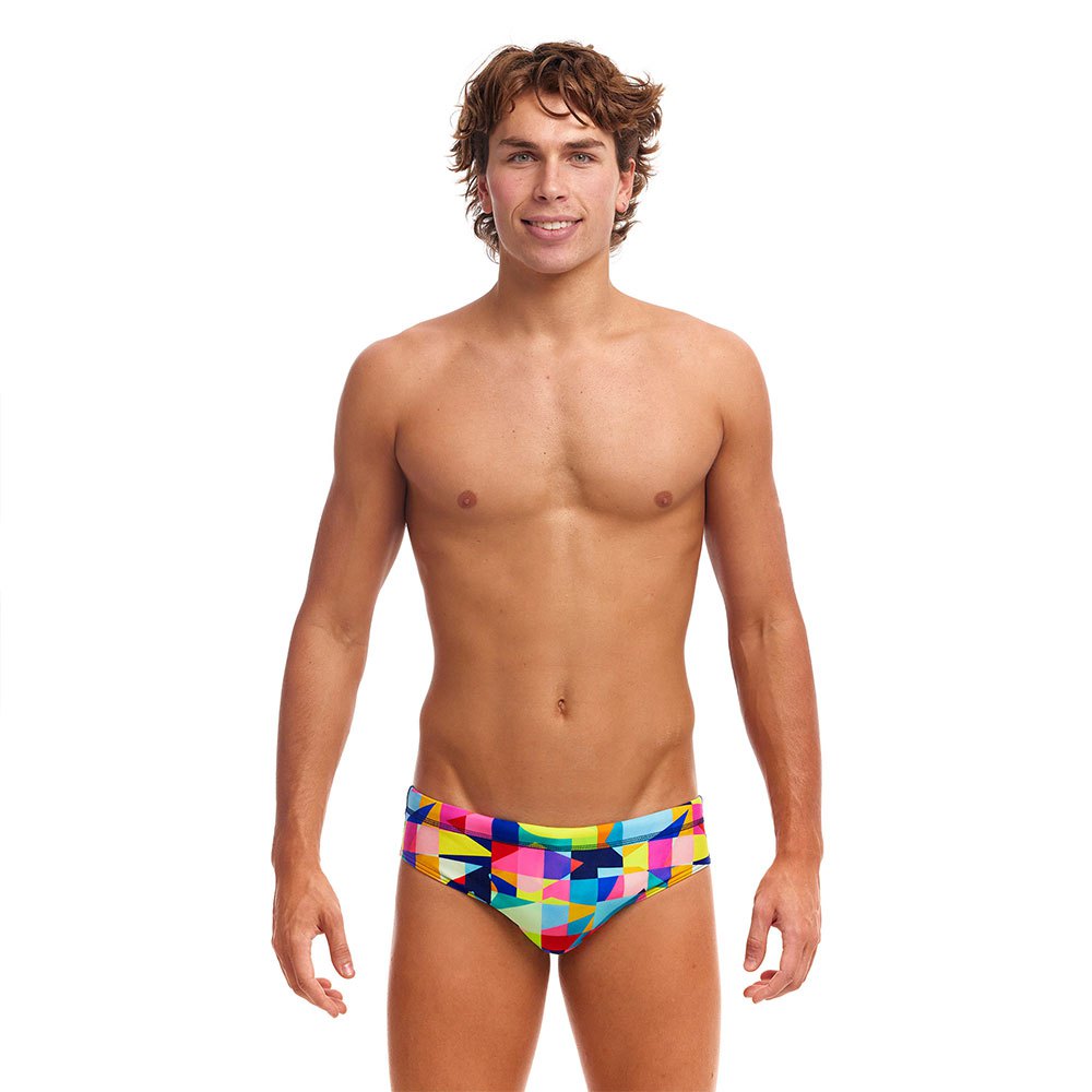 funky trunks classic swimming brief multicolore 32 homme