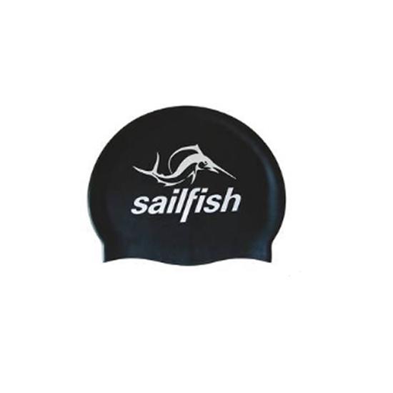 sailfish silicone swimming cap noir
