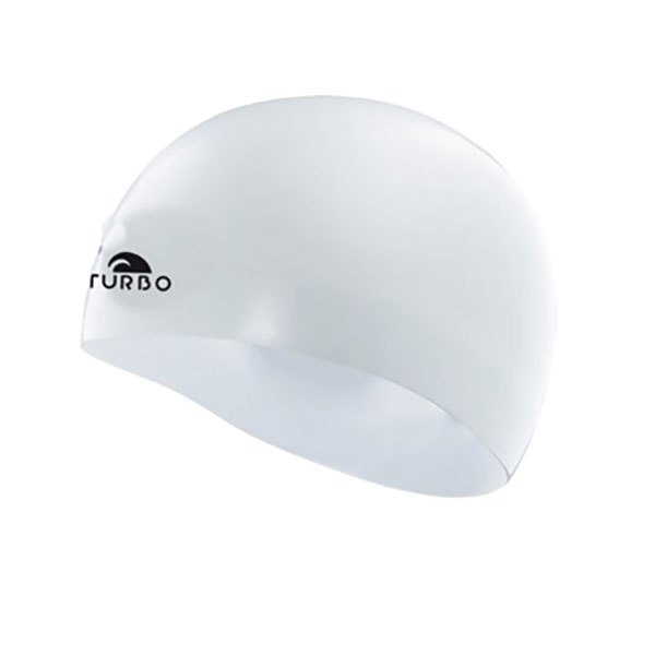 turbo volumen fvc3 silicone swimming cap blanc