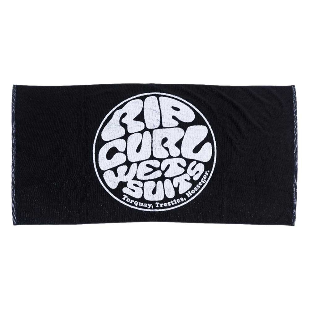 rip curl wetty icon towel noir  homme