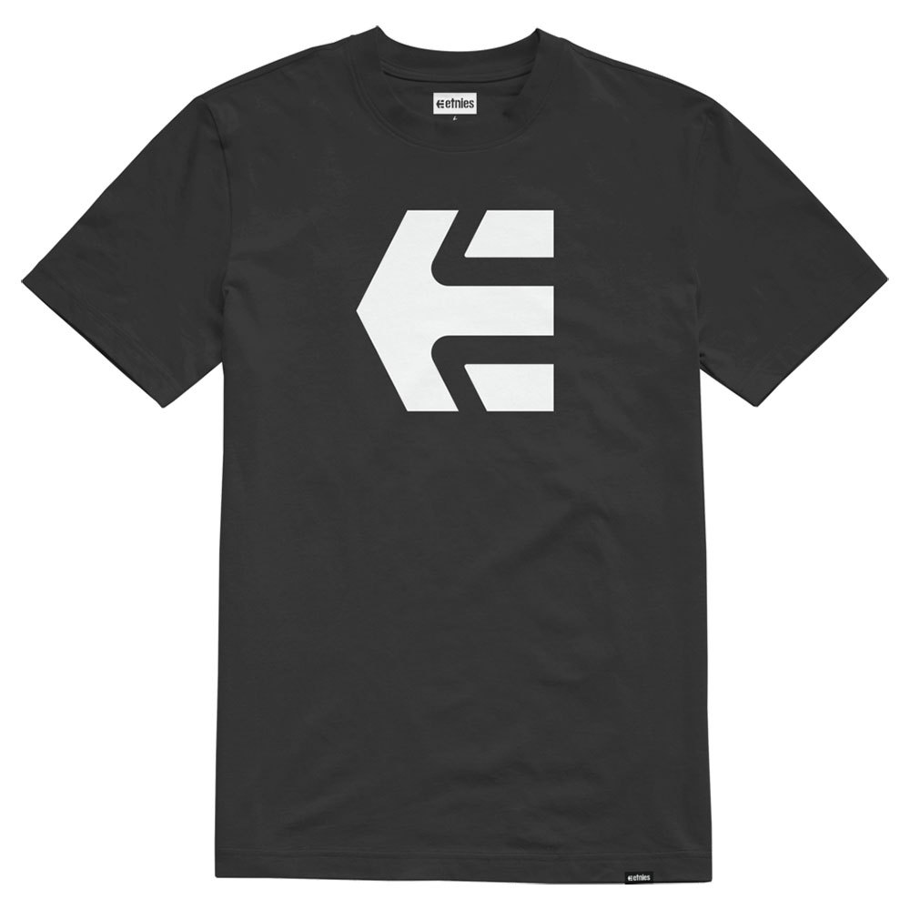 etnies icon short sleeve t-shirt noir m