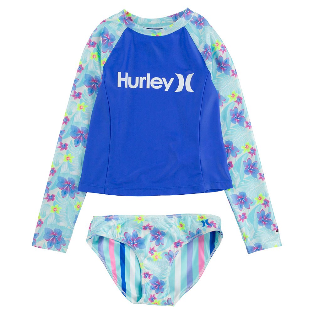 hurley upf bikini bleu 12-13 years