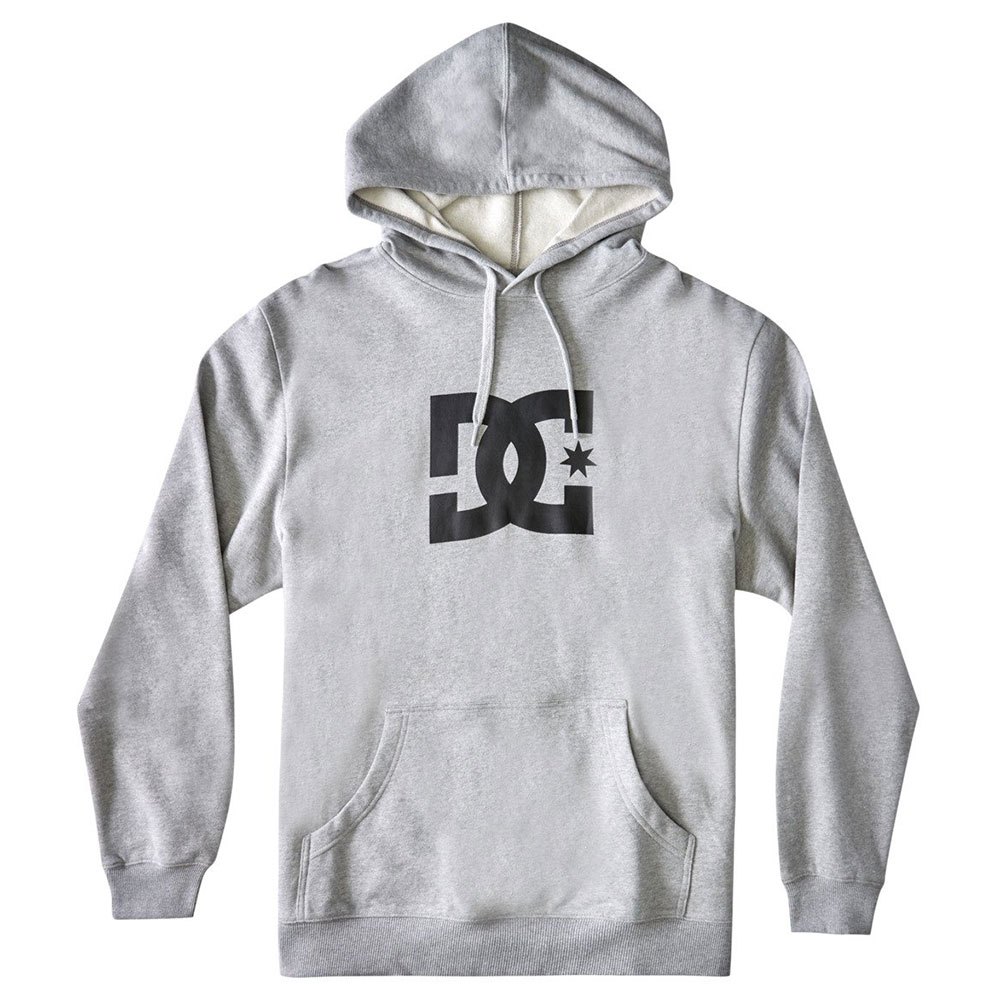 dc shoes dc star hoodie gris 10 years