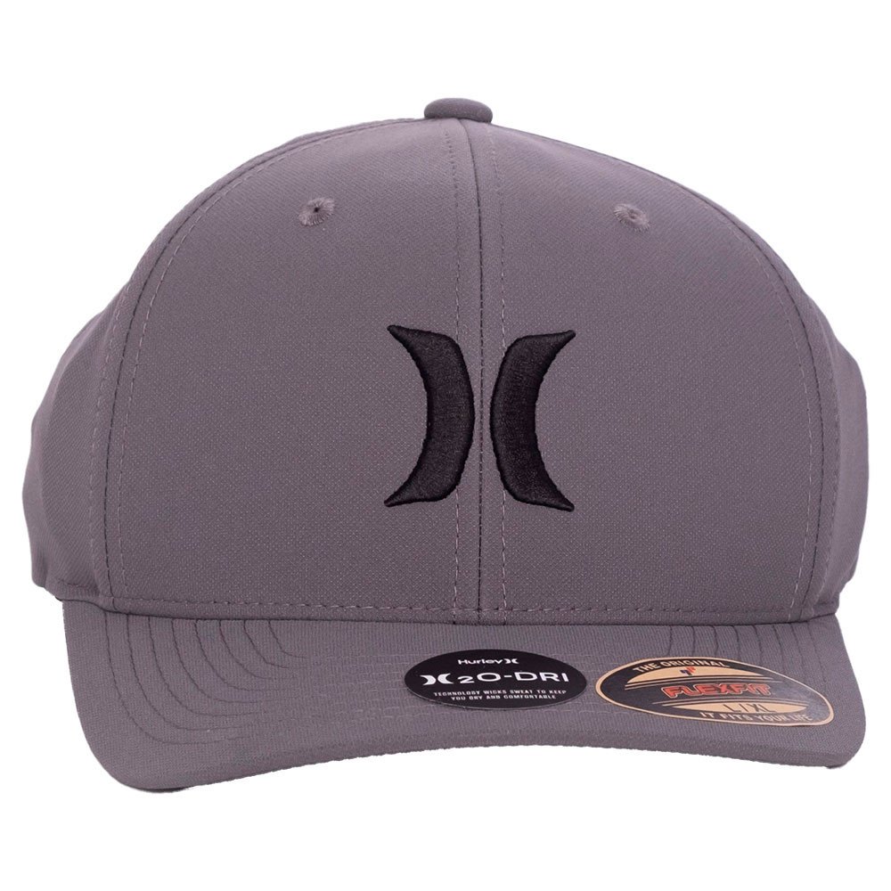 hurley one&only cap gris s-m homme