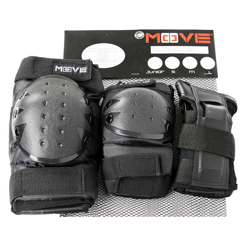 move sr basic body protection set noir s