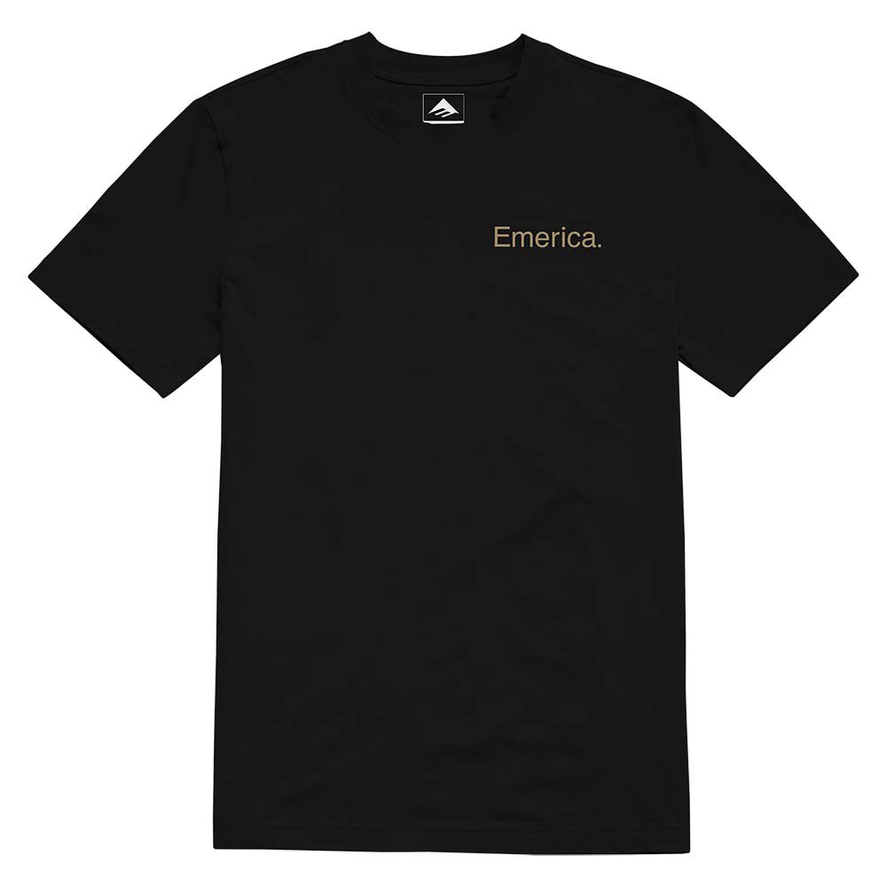 emerica this is skateboarding short sleeve t-shirt noir s homme