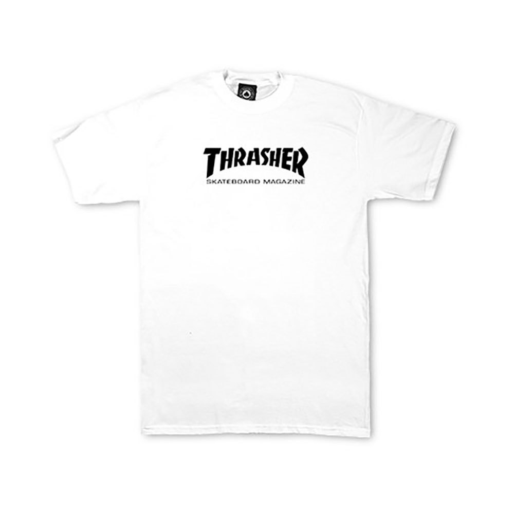 thrasher skate mag short sleeve t-shirt blanc 4 years