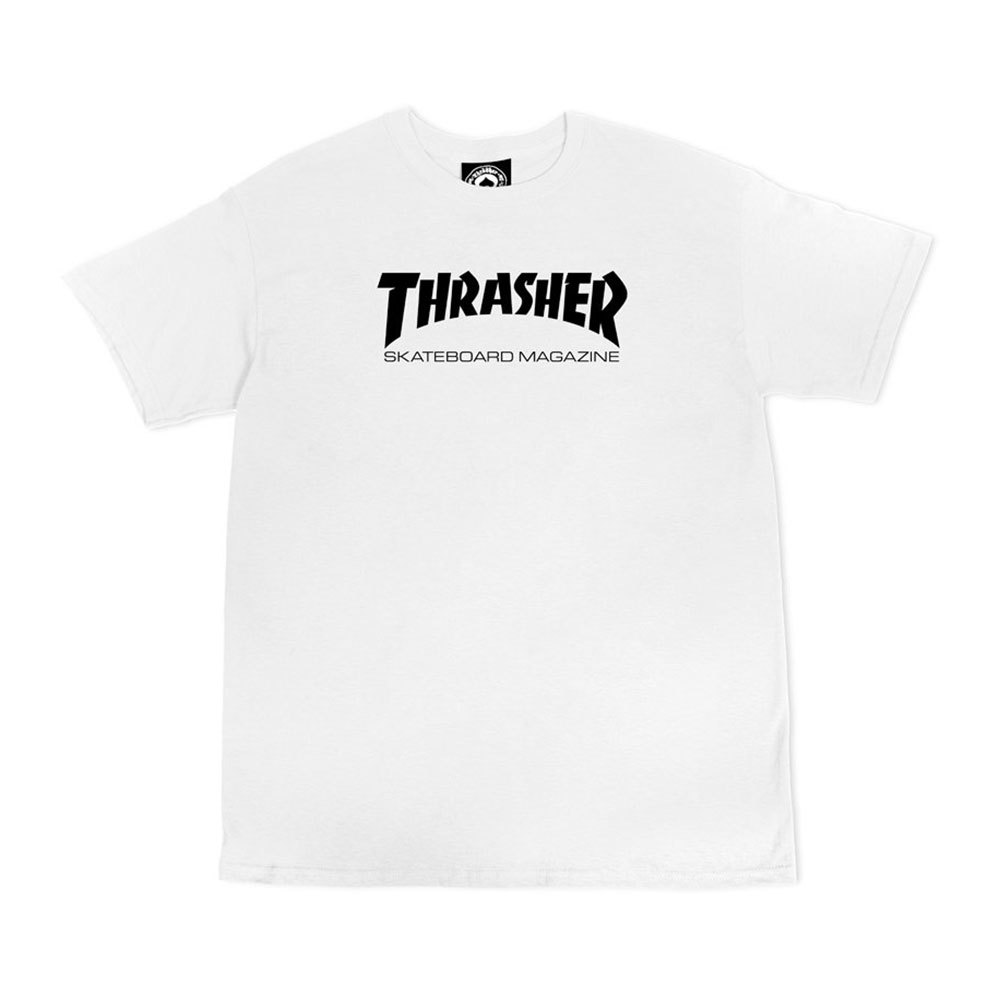 thrasher skate mag youth short sleeve t-shirt blanc xs