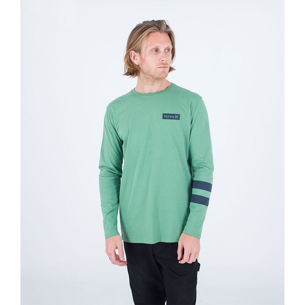 hurley oceancare one&only full zip sweatshirt vert s homme