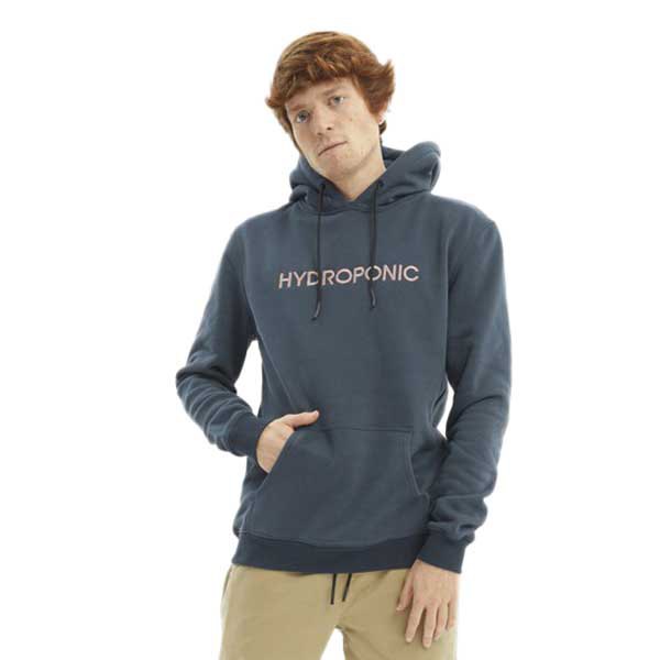 hydroponic brand hoodie bleu 2xl homme