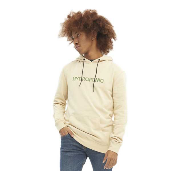 hydroponic brand hoodie beige xl homme