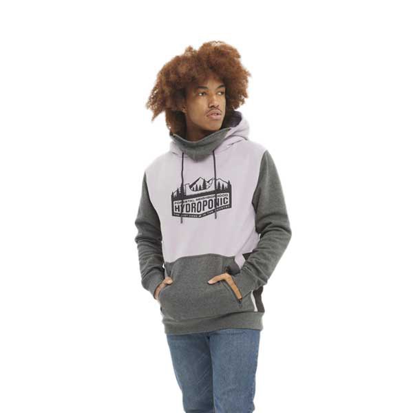 hydroponic dh forestal hoodie gris l homme