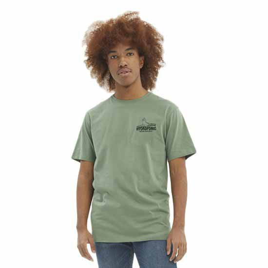 hydroponic seal short sleeve t-shirt vert m homme