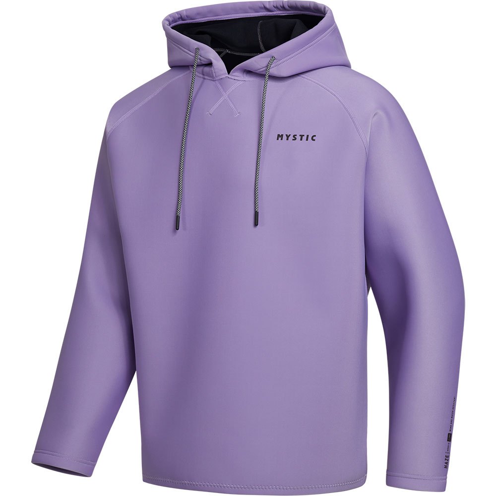 mystic haze hoodie neoprene jacket violet l