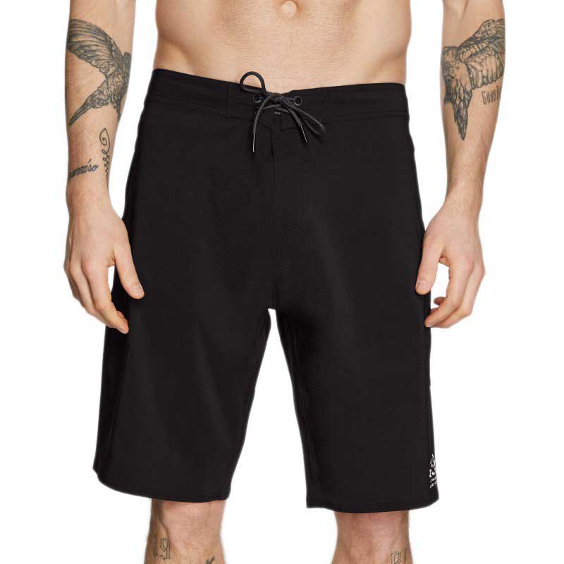 mystic brand swimming shorts noir 30 homme
