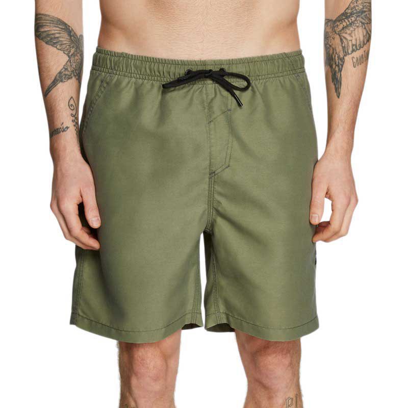 mystic brand swimming shorts vert 33 homme