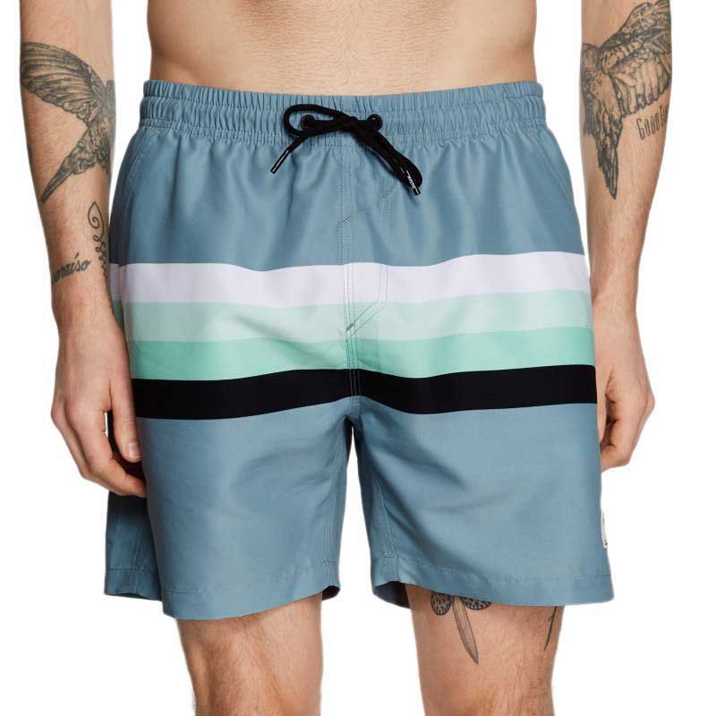 mystic stripe swimming shorts bleu 28 homme
