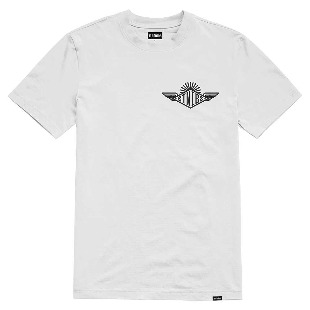 etnies wings short sleeve t-shirt blanc s homme