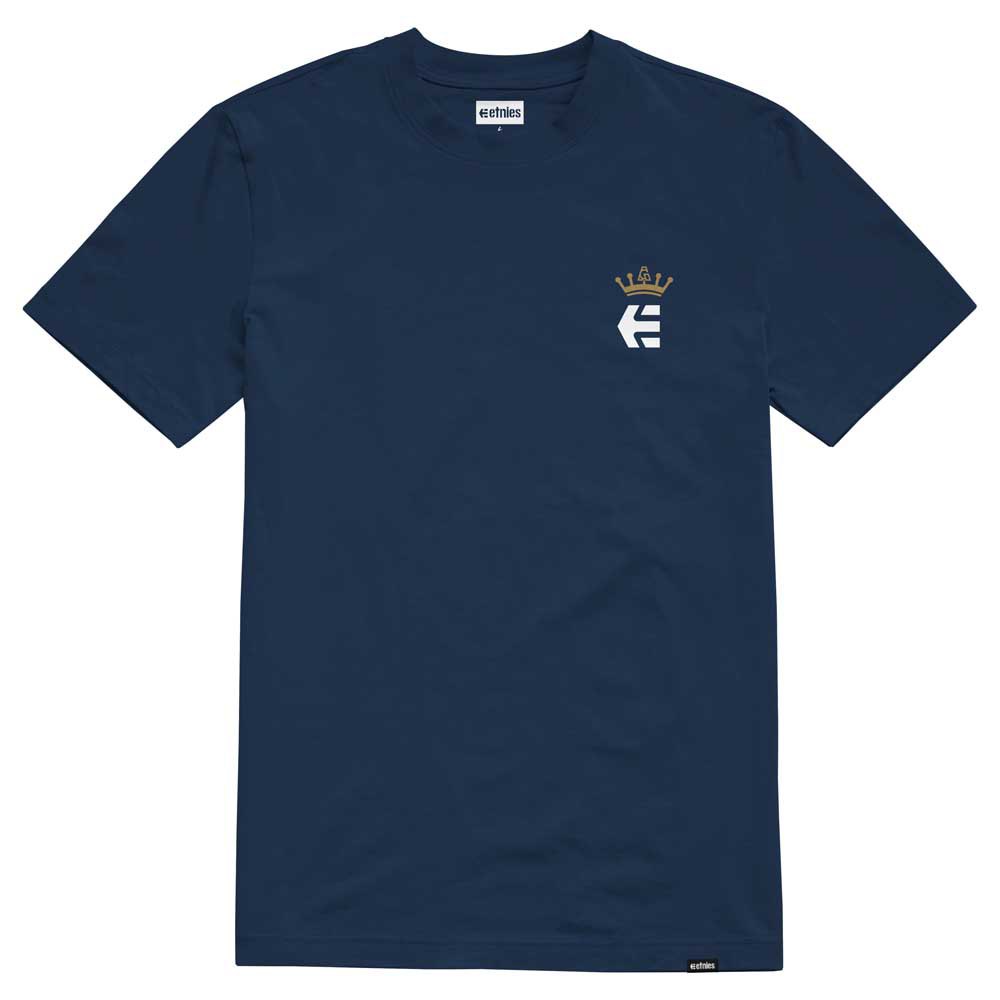 etnies ag short sleeve t-shirt bleu xl homme